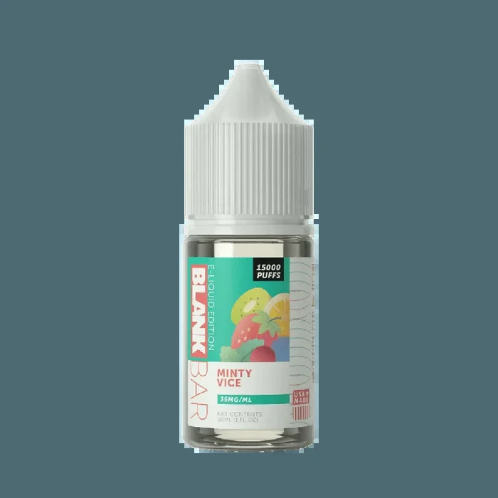 Minty Vice – Blank Bar Salt 30mL BOGO
