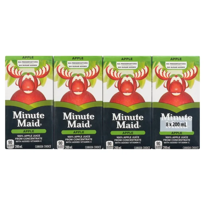 Minute Maid Apple Juice 8pk. – 200ml