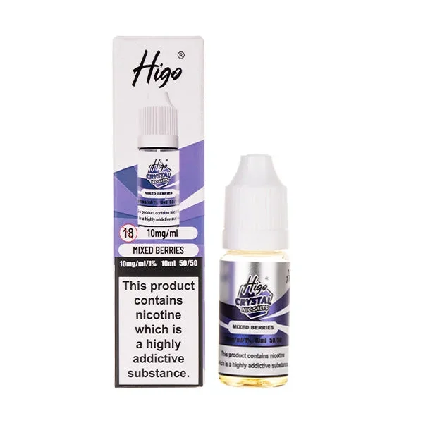 Mixed Berries Crystal Nic Salt E-liquid by Higo