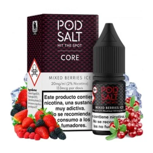 Mixed Berries Ice 10ml (Sales de nicotina) (Pod Salt Core)