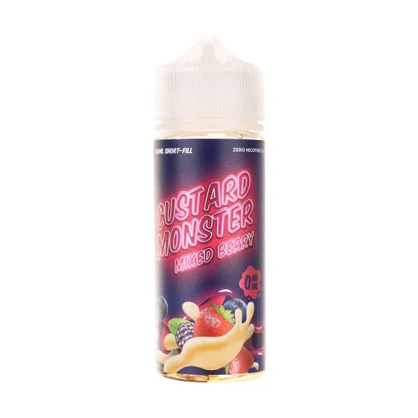 Mixed Berry 100ml Shortfill E-Liquid by Custard Monster