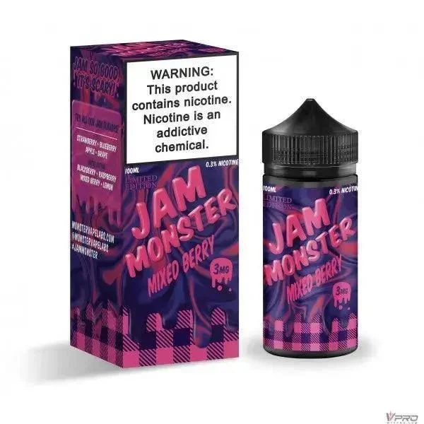 Mixed Berry – Jam Monster Synthetic 100mL