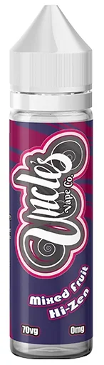 Mixed Fruit Hi-Zen E Liquid by Uncles Vape Co