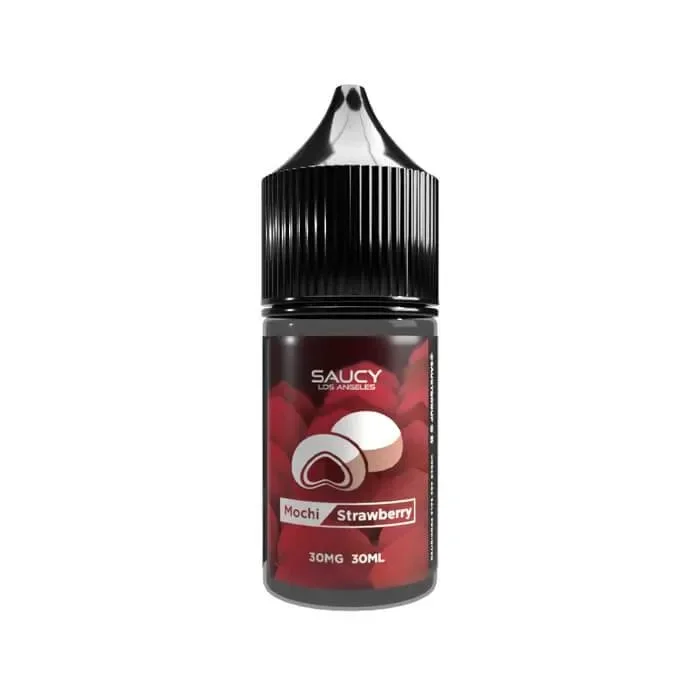 Mochi Strawberry Nicotine Salt by Saucy