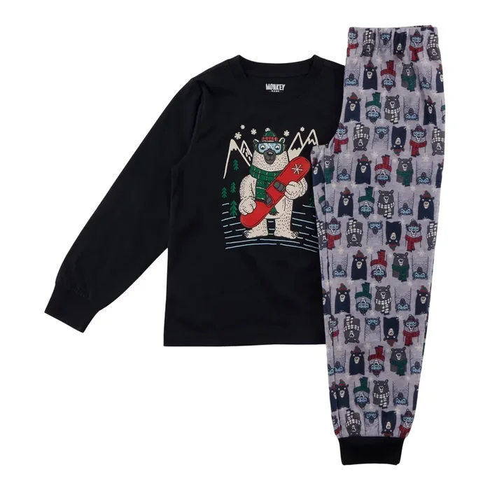 MONKEY BARS Boys’ North Country Pyjama Set, 2-Piece