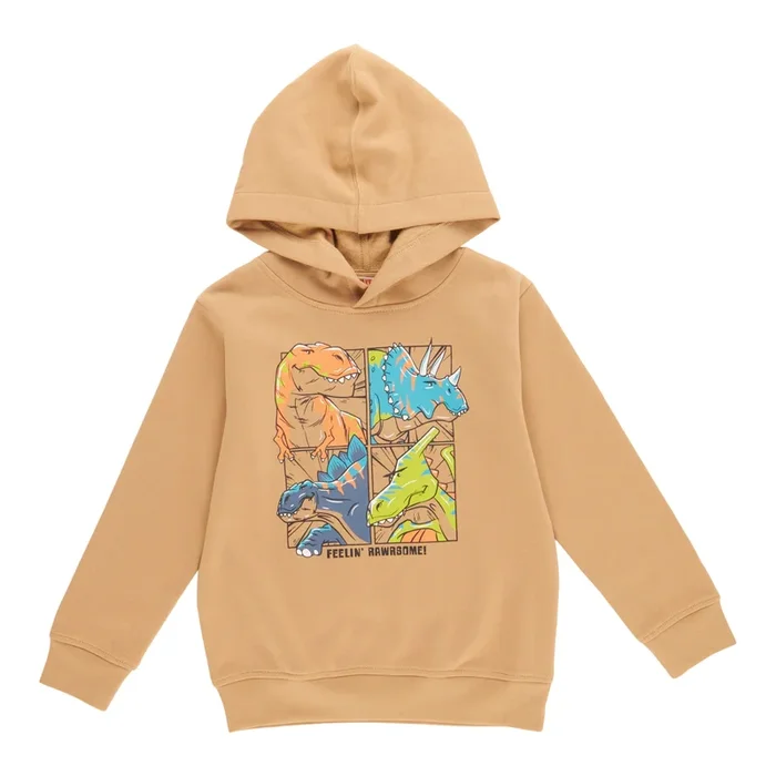 MONKEY BARS Toddler Boys’ Urban Brights Long Sleeve Hoodie