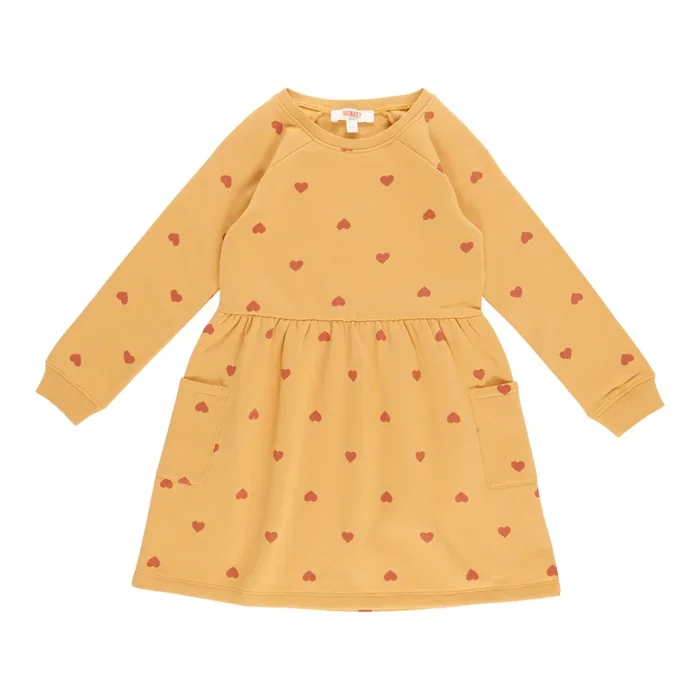 MONKEY BARS Toddler Girls’ Autumn Flair Long Sleeve Dress