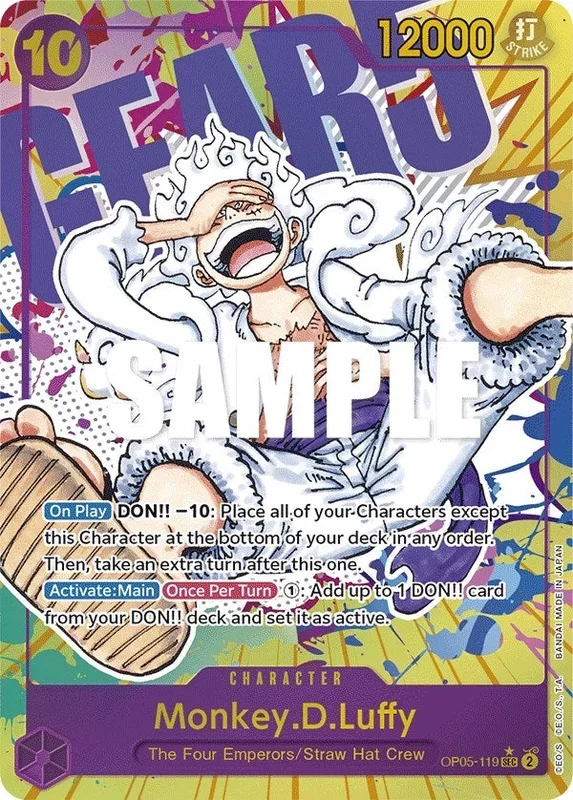 Monkey.D.Luffy (119) (Alternate Art) (OP05-119) (OP05)