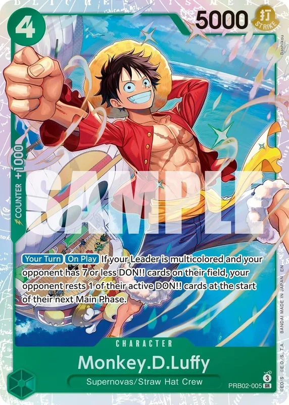 Monkey.D.Luffy – PRB02-005 (PRB02-005) (PRB-02)