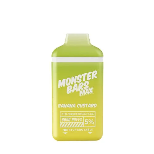Monster Bars Max Disposable Vape 6000 Puffs