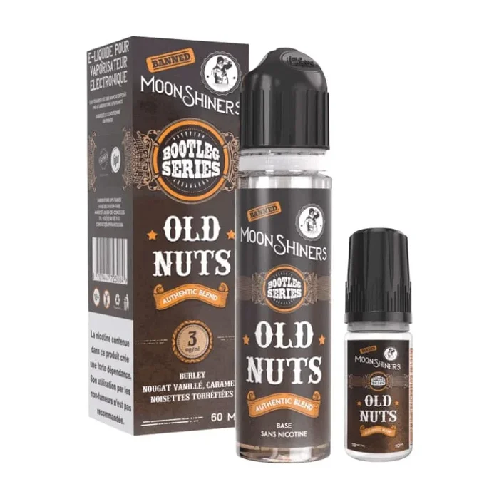 MOONSHINERS Bootleg Series Old Nuts – Pack E-liquido 60ml