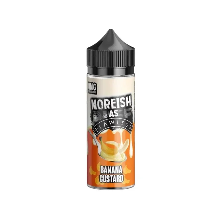 Moreish As Flawless Banana Custard 100ml E-liquid