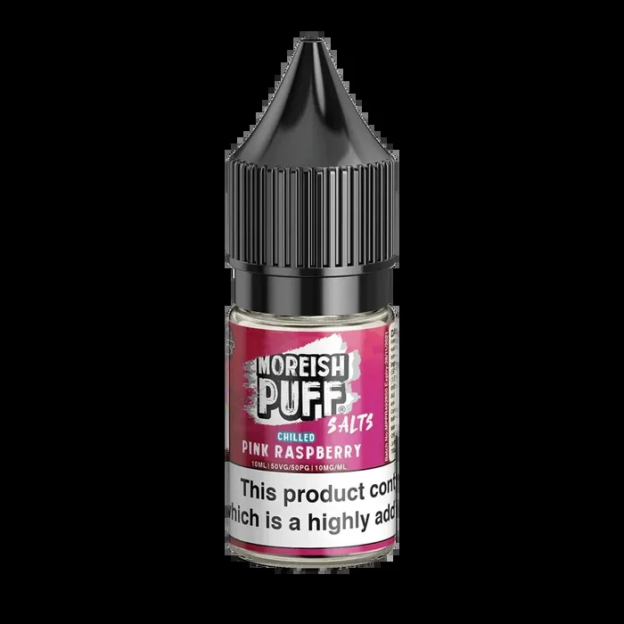 Moreish Puff Chilled Pink Raspberry Nic Salt – 10ml