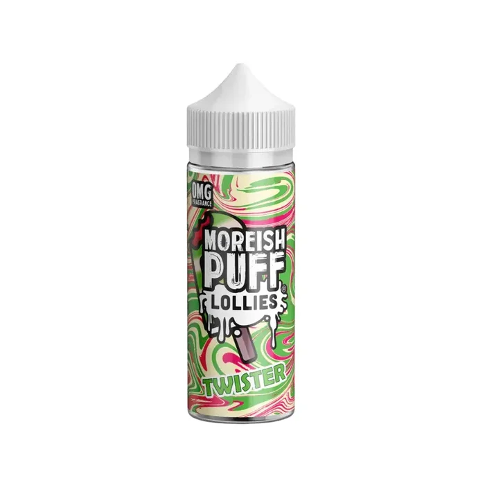 Moreish Puff Lollies Twister 100ml Shortfill