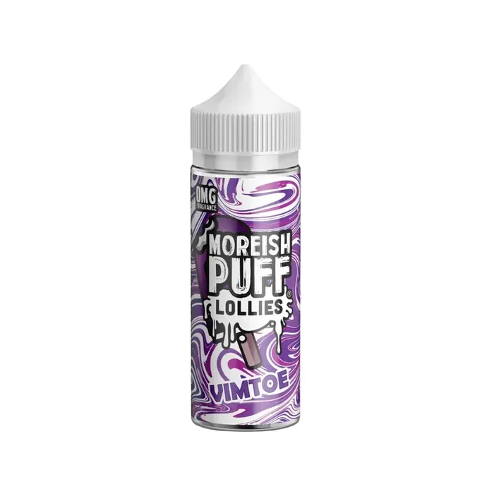 Moreish Puff Lollies Vimtoe 100ml Shortfill