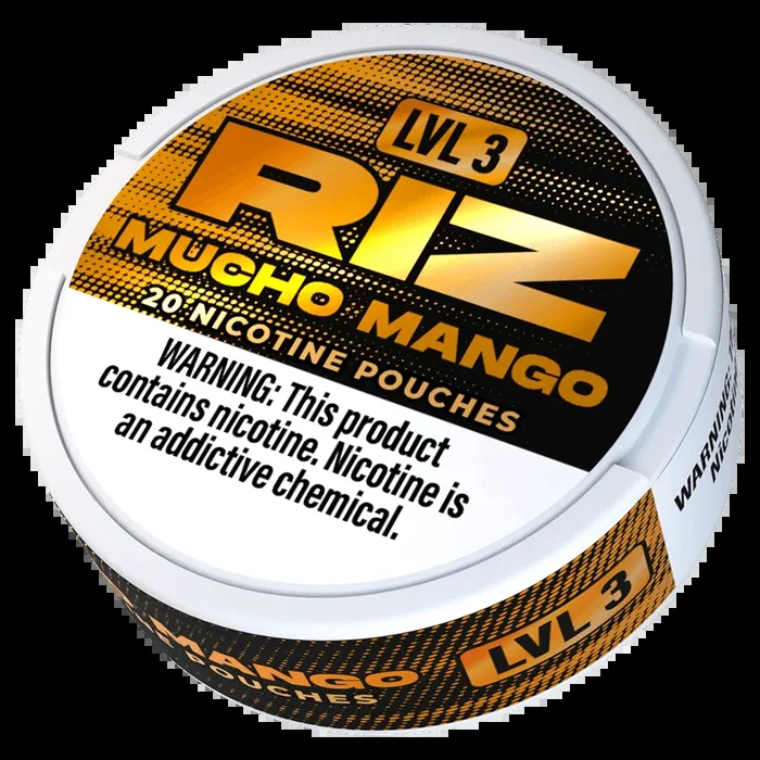 Mucho Mango – Riz Nicotine Pouches
