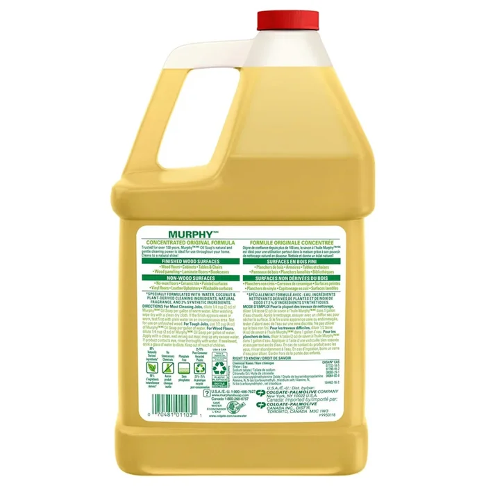 Murphy Liquid Oil Soap Wood Cleaner, 3.78-L