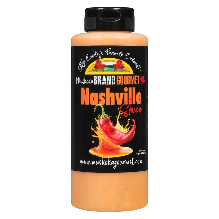 Muskoka Brand Gourmet Nashville Sauce Spicy, 355 ml