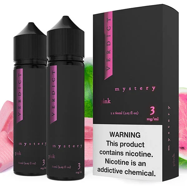Mystery – Pink by Verdict Series E-Liquid x2-60mL (Freebase)