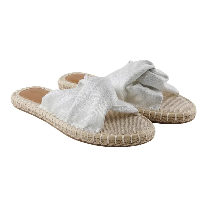 mySTYLE Women’s Knotted Espadrille Sandals