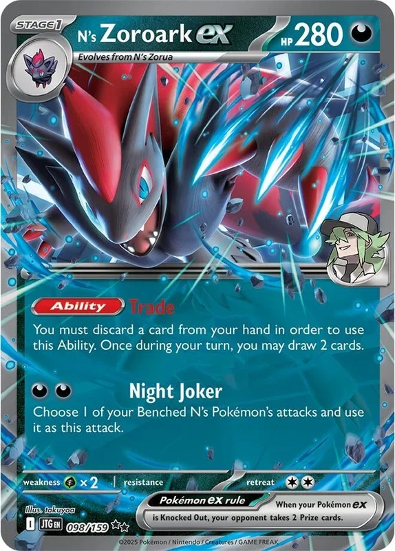 N’s Zoroark ex (098/159) (JTG)
