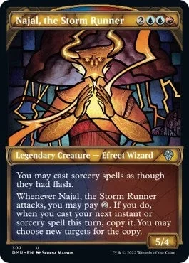 Najal, the Storm Runner (Showcase) (307) (DMU)