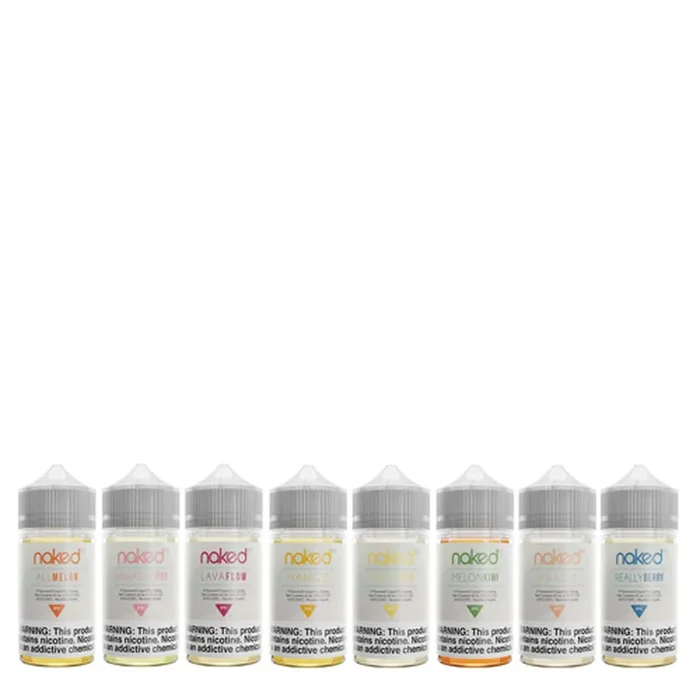 Naked 100 Eliquids 60ML Bottles