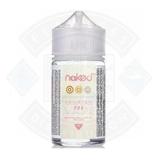 Naked – Hawaiian POG 0mg 50ml Shortfills