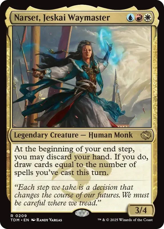 Narset, Jeskai Waymaster (209) (TDM)