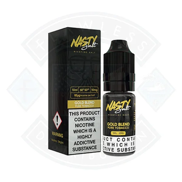 Nasty Juice Nasty Salt Gold Blend 10ml e-liquid