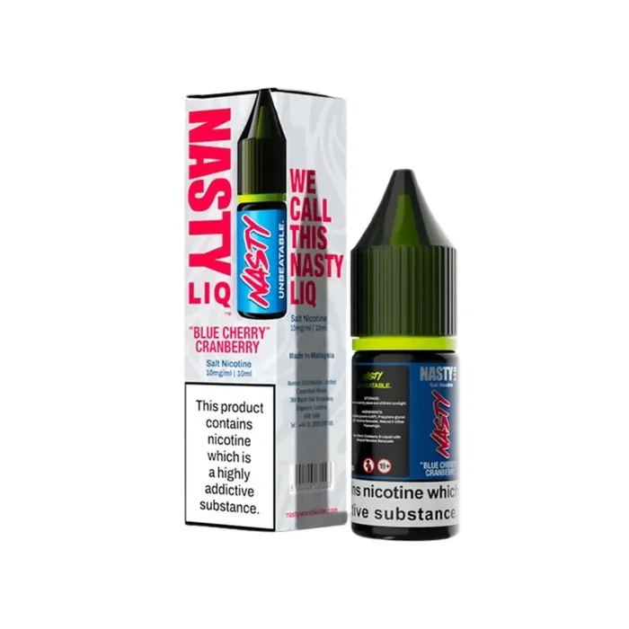 Nasty Liq Blue Cherry Cranberry 10ml Nic Salt