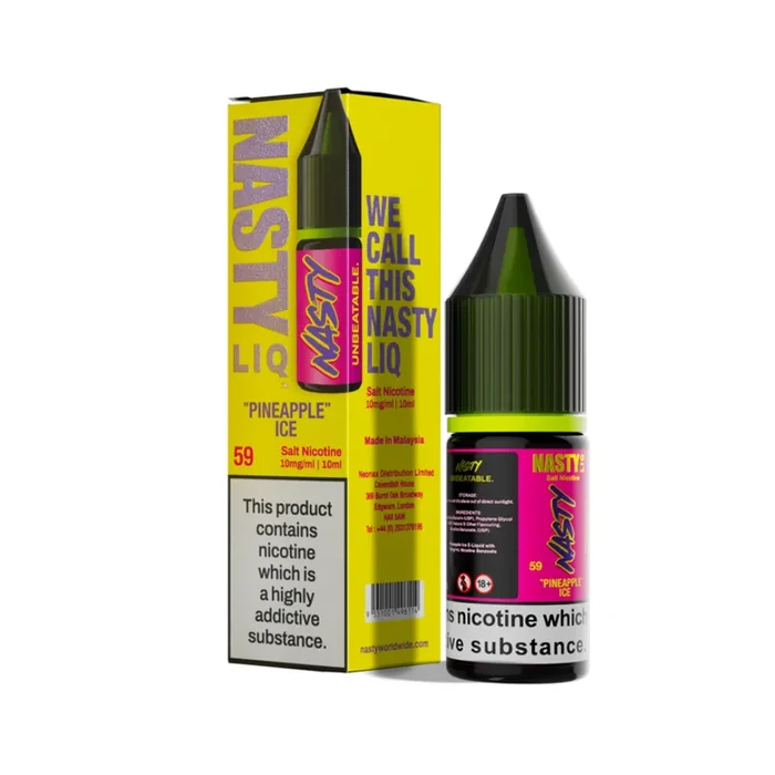 Nasty Liq Pineapple Ice 10ml Nic Salt
