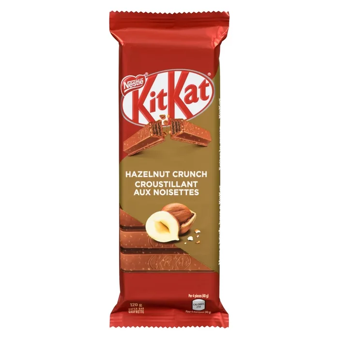 Nestle Kit Kat Hazelnut Crunch, 120-g