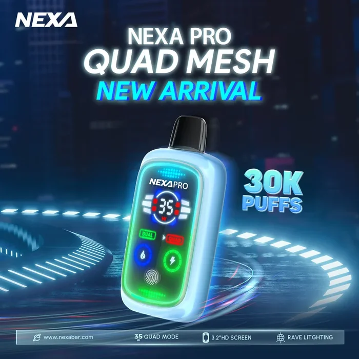 NEXA Pro 30K Puff Disposable Device – 30000 Puffs