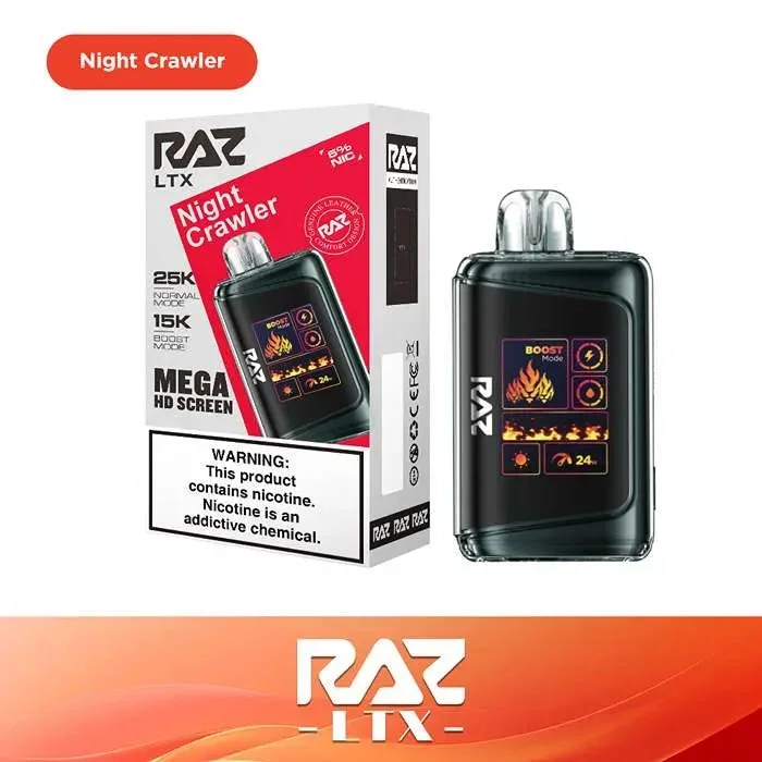 Night Crawler Raz Vape Flavor