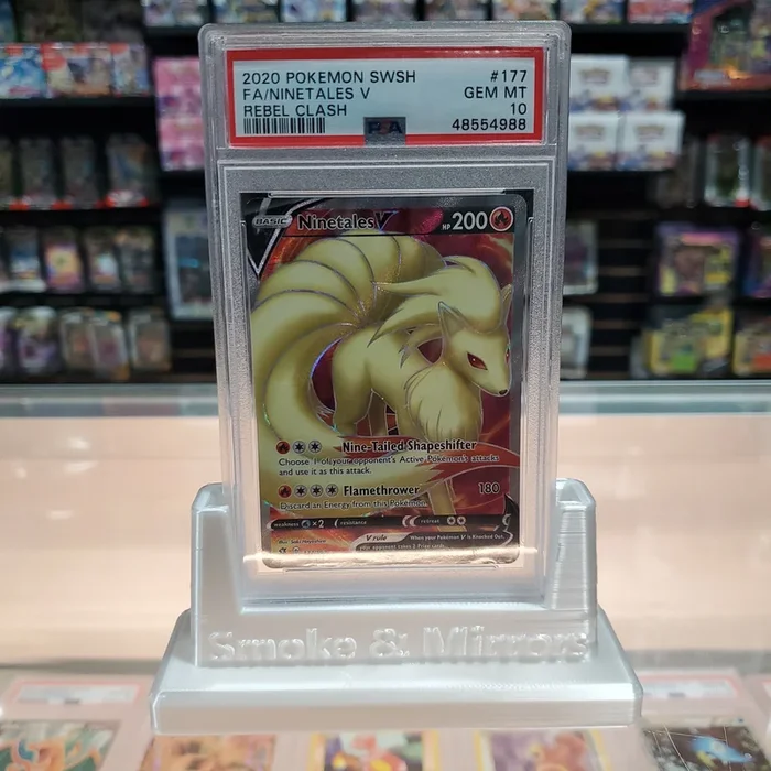 Ninetales V (177/192) [Sword & Shield: Rebel Clash] PSA 10