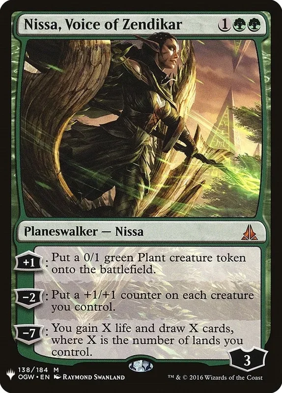 Nissa, Voice of Zendikar (138) (LIST)