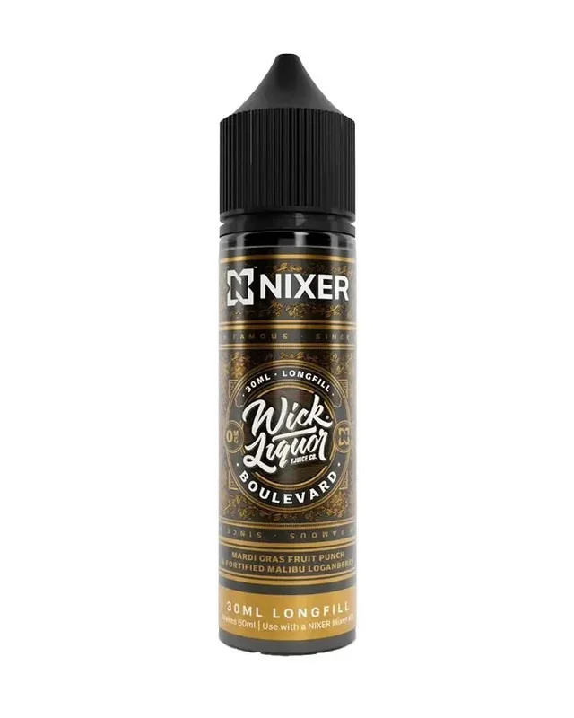 Nixer x Wick Liquor 30ml Longfill