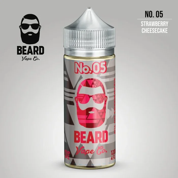 No. 05 Strawberry Cheesecake – Beard Vape Co. – 120mL