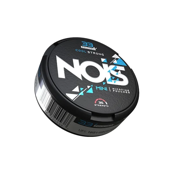 NOIS – Cool Strong Mini Nicotine Pouches – 33 Pouches 35mg