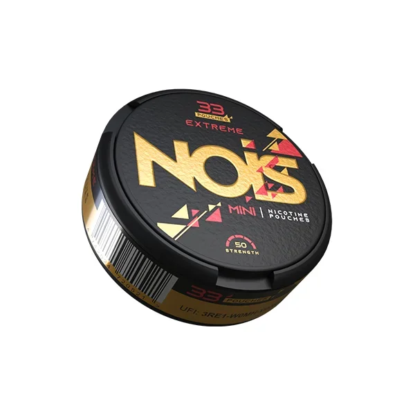 NOIS – Mini Extreme Nicotine Pouches – 33 Pouches 50mg