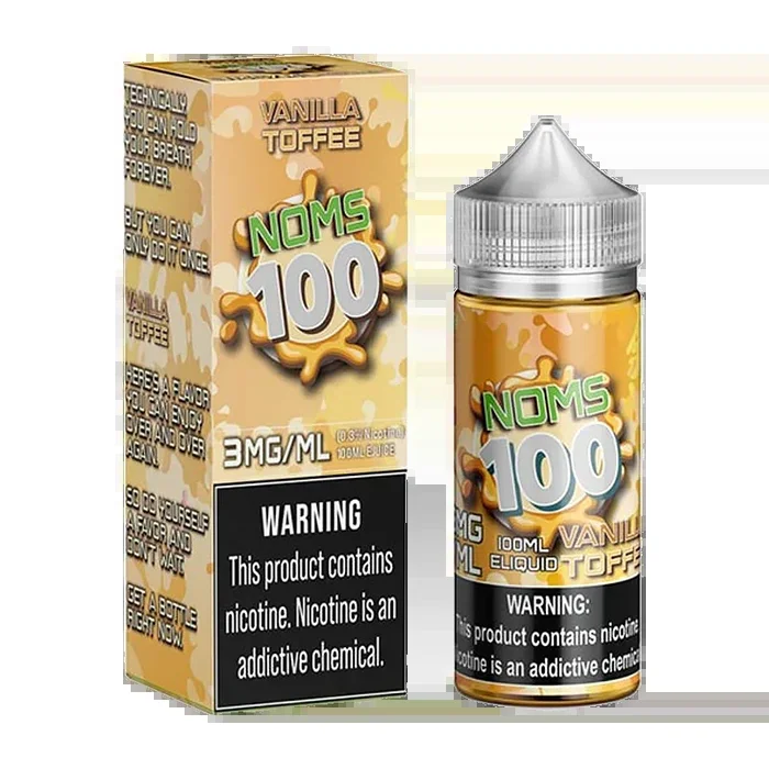 NOMS 100 – Vanilla Toffee – 100ML E-Liquid