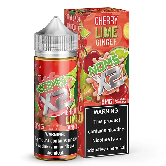 NOMS X2 by NOMENON Cherry Lime Ginger 120ML E-Liquid