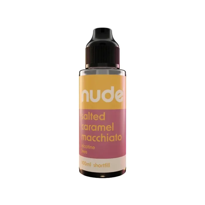 Nude Salted Caramel Macchiato 100ml Shortfill E-liquid