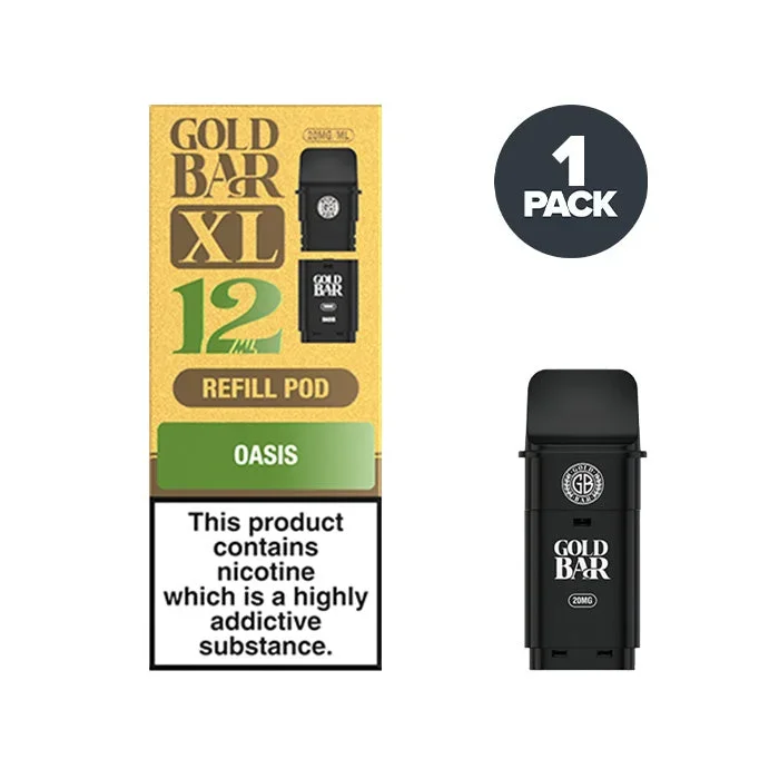 Oasis Gold Bar XL Prefilled Pod