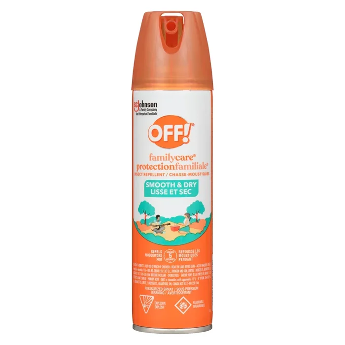 OFF! ProtectionFamiliale Chasse-Moustiques Lisse et Sec, 113 g