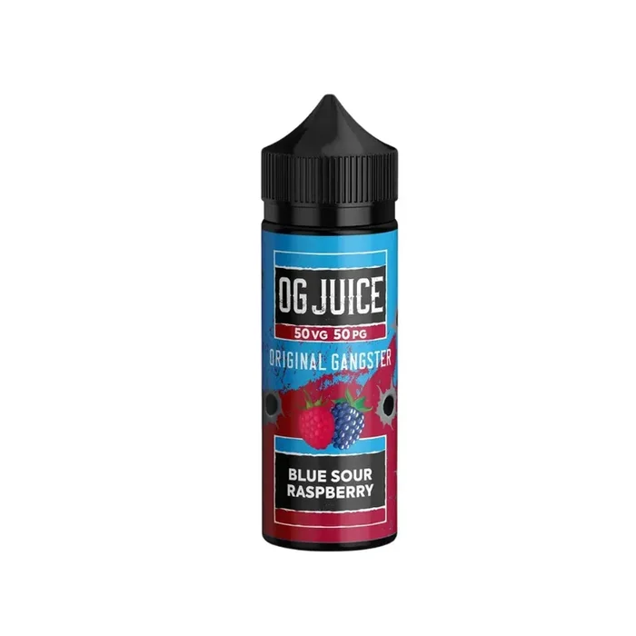 OG Juice 50/50 Blue Sour Raspberry 100ml E-liquid