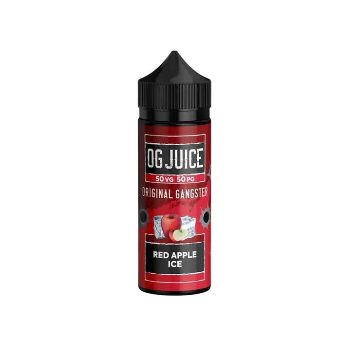 OG Juice 50/50 Red Apple Ice 100ml E-liquid