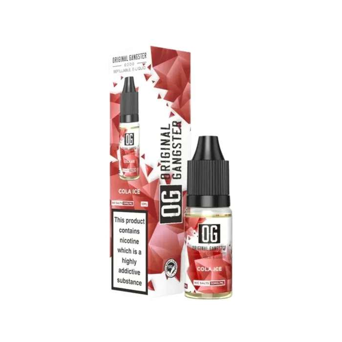 OG Original Gangster 6000 Cola Ice 10ml Nic Salt E-liquid