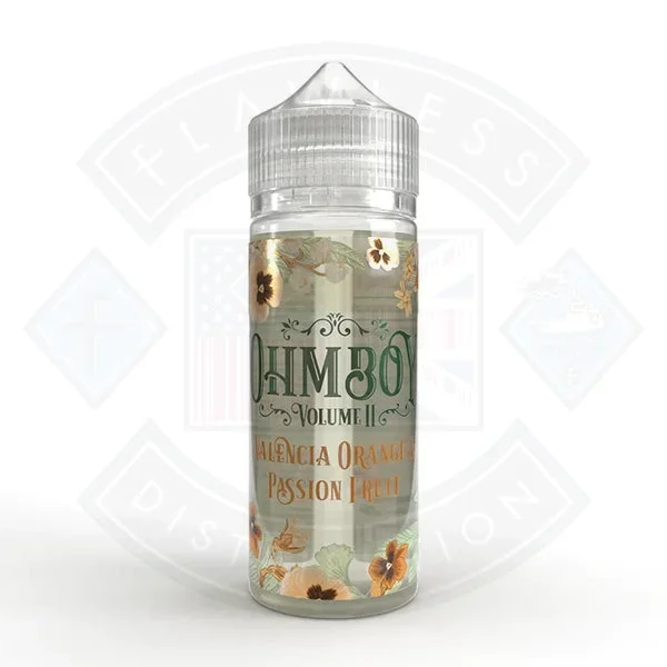 Ohm Boy – Volume II – Valencia Orange & Passionfruit Shortfill 0mg 100ml